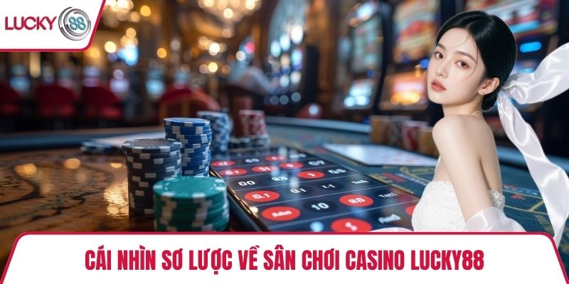 Cái nhìn sơ lược về sân chơi Casino Lucky88